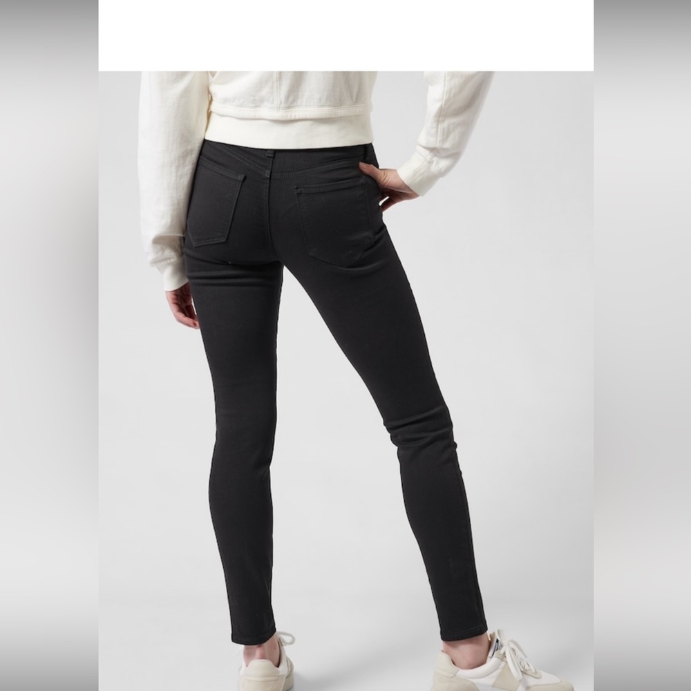Athleta Sculptek Jeans size 8 black